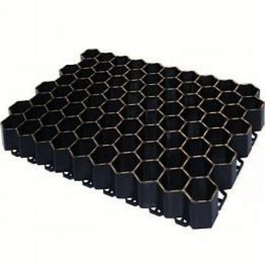 Решетка газонная Gidrolica Eco Standart РГ-70.40.3,2 - пластиковая черная в Великий Новгород